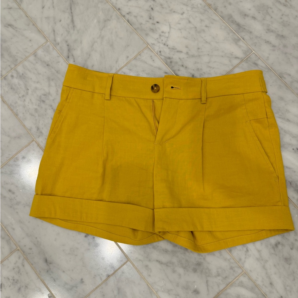 Vince Yellow Shorts